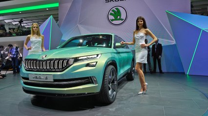 Skoda VisionS and others at the Geneva Auto Show 2016 | ATMO | On Location  | Motor Show | Car Show