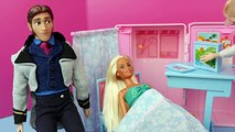 Barbie Pregnant Elsa Doctor Disney Frozen Hans and Barbie Baby DisneyCarToys Boy or Girl