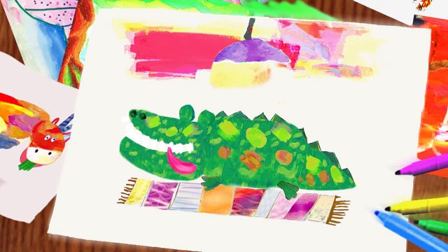 Песня из мультика Крокодил- как кричит крокодил?