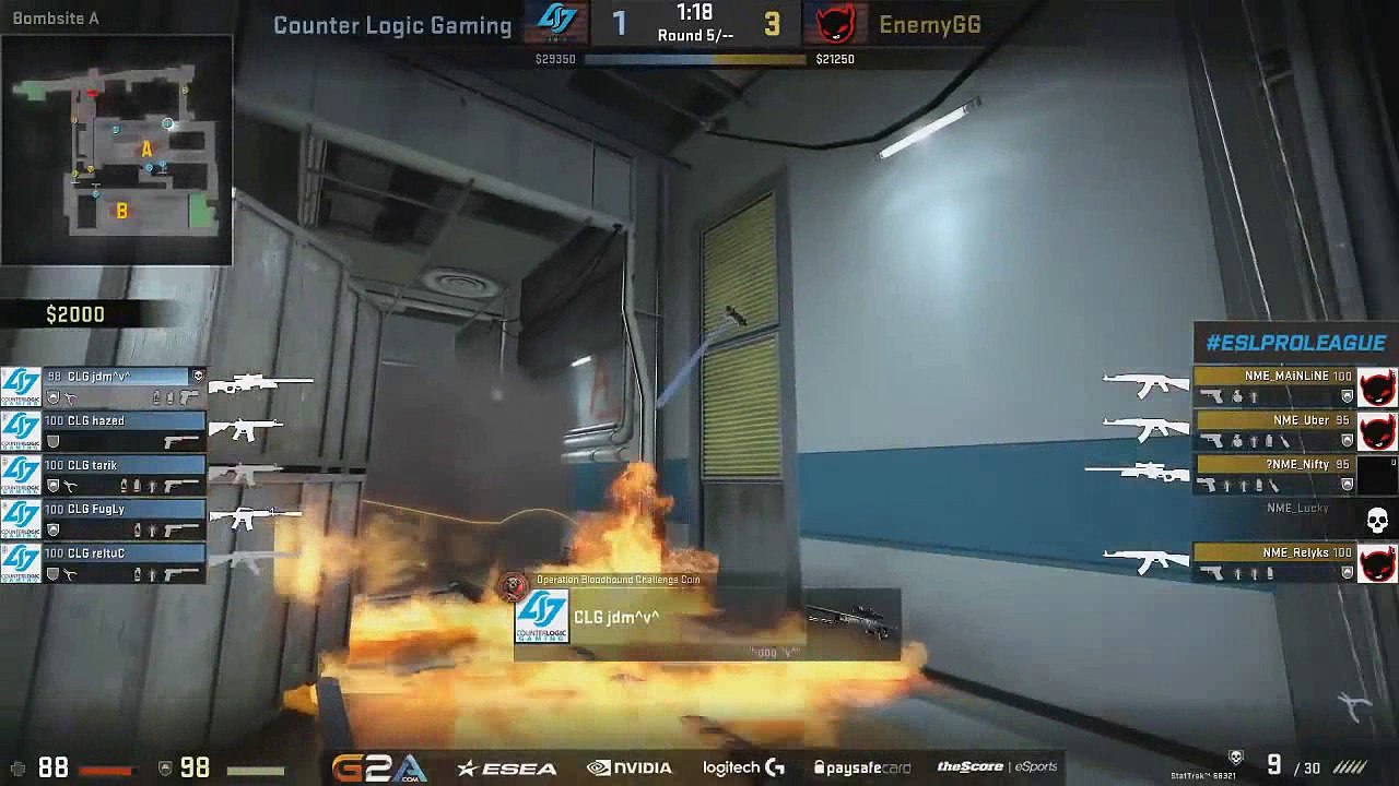 EnemyGG vs. CLG ESL Pro League Season 3 - PT 1