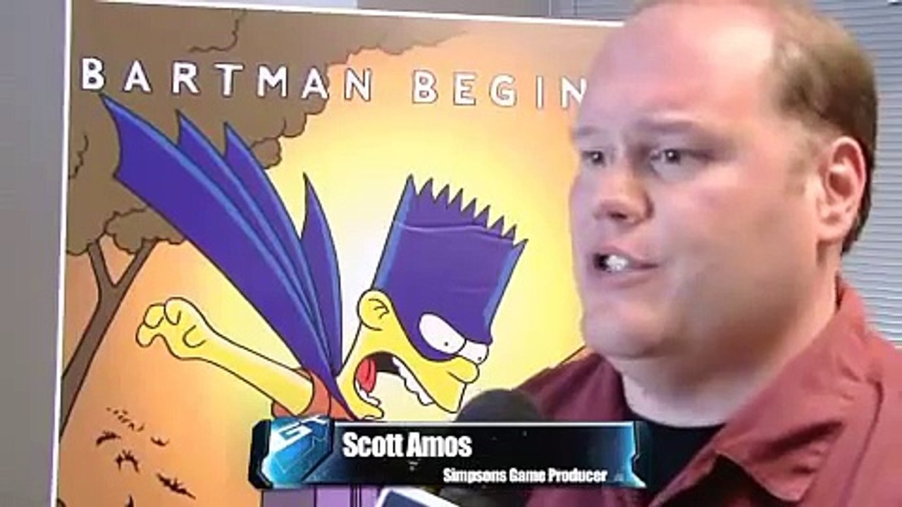 The Simpsons : Game trailer 2007