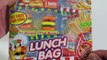 e.Frutti Lunch Bag Gummi Candy with Cheeseburger, Pizza, Hot Dog, & French Fries Shapes!