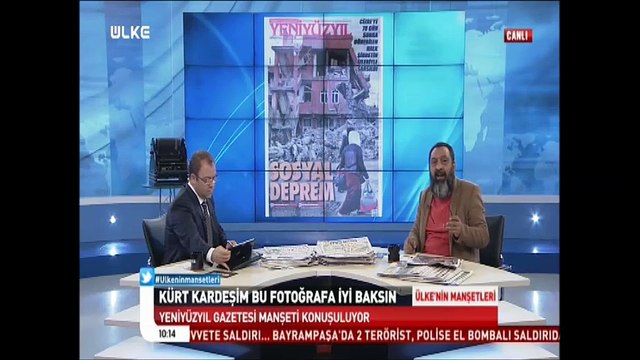 03.03.2016 ÜLKENİN MANŞETLERİ AHMET YENİLMEZ - M. MUSTAFA YILDIZ
