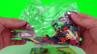 Plants vs Zombies Football Mech Building Set Toy Review & Unboxing, KNex