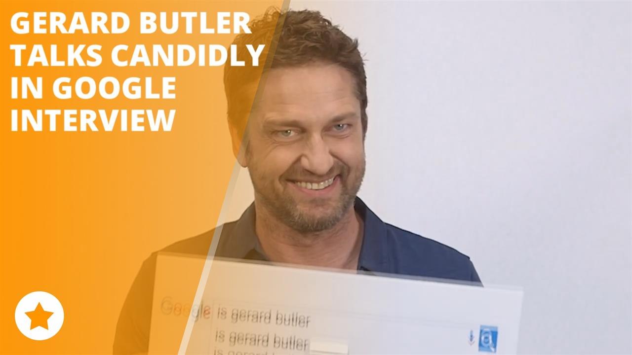 Gerard Butler slams rumors in candid Google interview