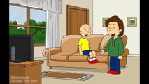 Caillou Watches the Wiggles and gets Grounded