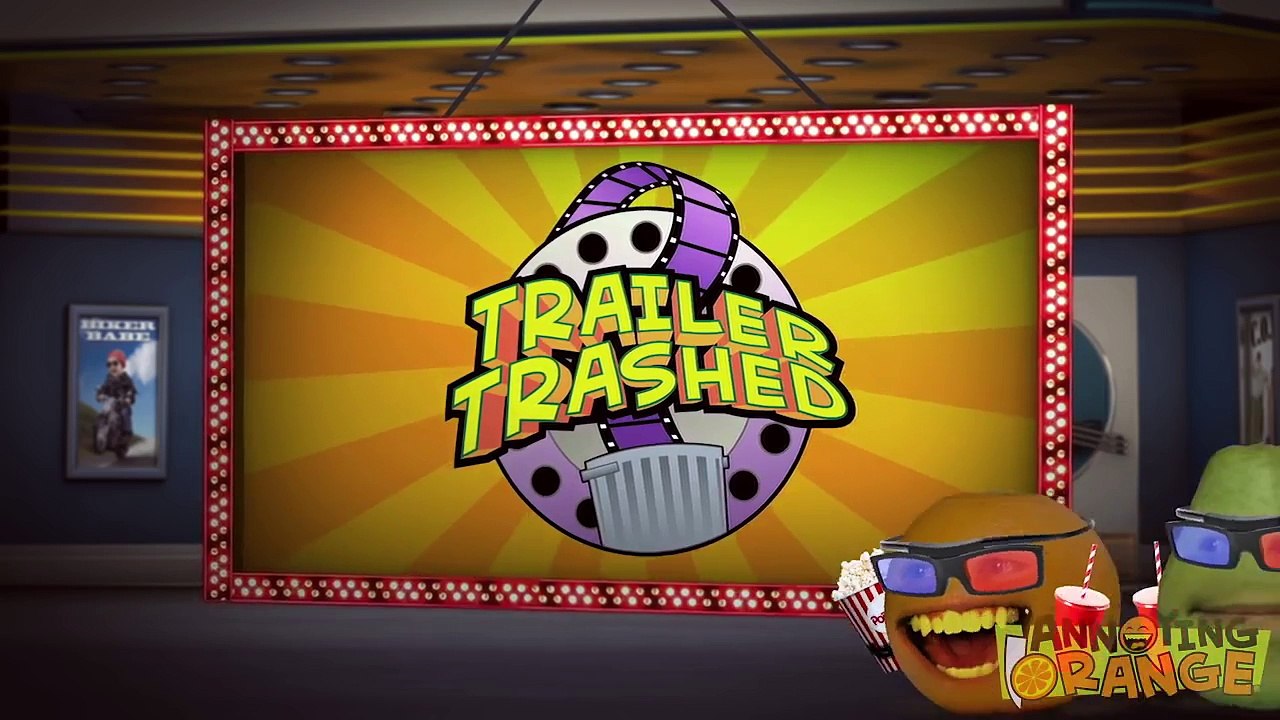 Annoying Orange - PAUL BLART MALL-COP 2 TRAILER Trashed!!