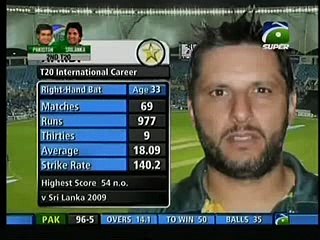 Shahid Afridi Fight Match Innings Pakistan vs Sri Lanka Full Match Highlights Asia Cup 2016