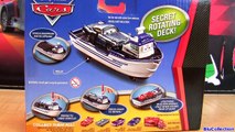 Crabby Boat Quick Changers Launcher Cars 2 Deluxe Disney Pixar Mattel toys review by Blucollection