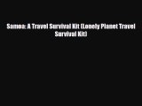 Download Samoa: A Travel Survival Kit (Lonely Planet Travel Survival Kit) Read Online