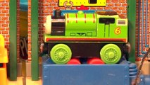 Play Doh Thomas and Friends we make Percy from Play Doh and tricks Thomas the Train