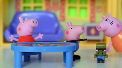 Pig George Da Familia Peppa Pig Com A Varinha Magica!!! Em Portugues