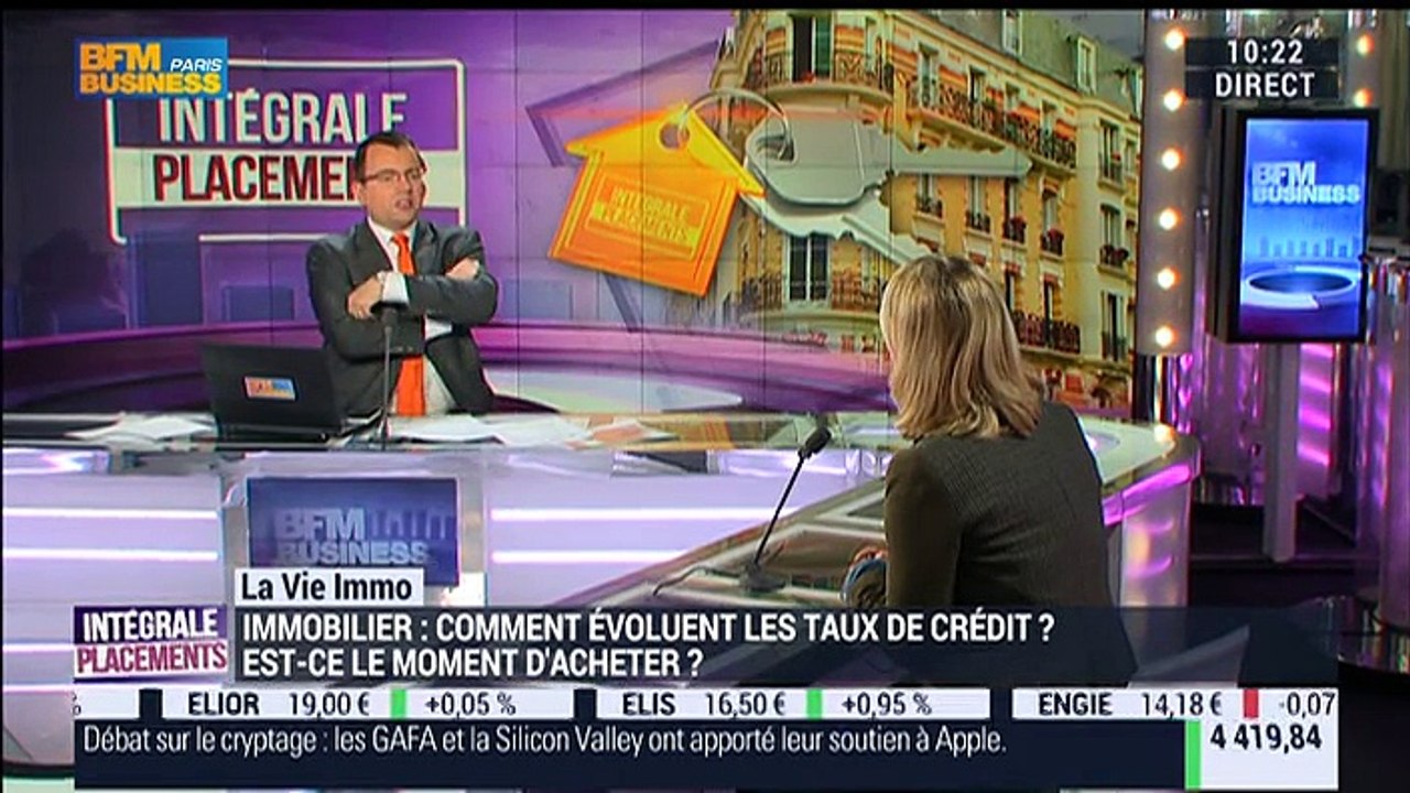 La vie immo: Baisse des taux de crédits immobilier en février - 04/03