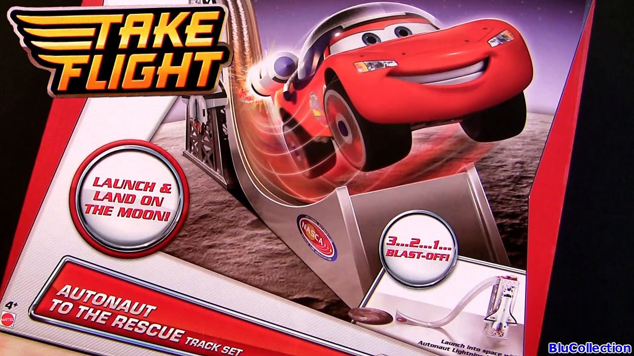 Cars 2 Autonaut to the Rescue Track Playset Take Flight Moon Mater Disney Toon Pixar talking Roger