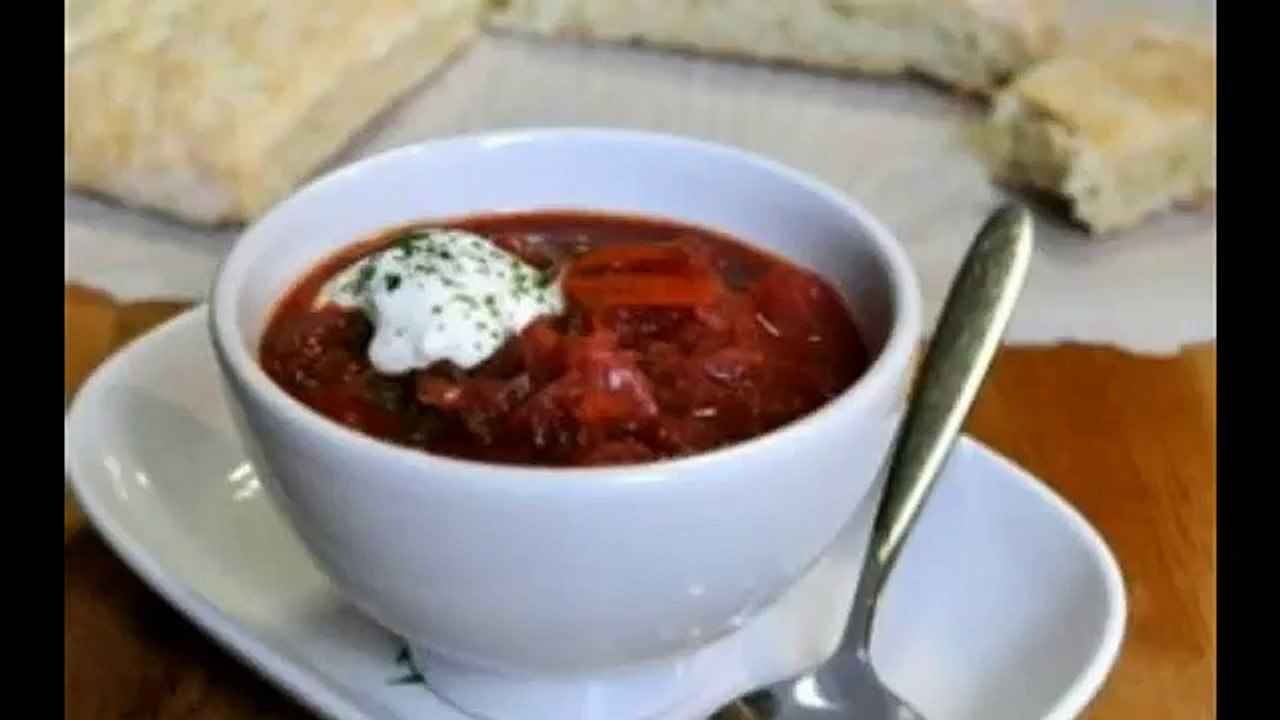 Борщ с белым корнем