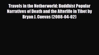 PDF Travels in the Netherworld: Buddhist Popular Narratives of Death and the Afterlife in Tibet