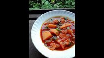 Борщ с грибами и курицей