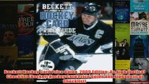 Download PDF  Beckett Hockey Card Price Guide 2009 Edition An Alphabetical Checklist Beckett Hockey FULL FREE