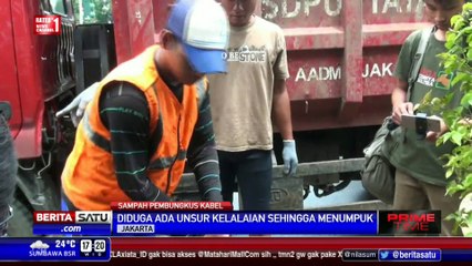 Bungkus Kabel di Gorong-gorong Diduga Milik PLN