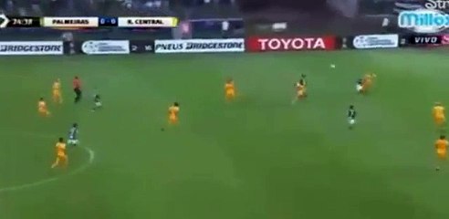 Palmeiras 2 - 0 Rosario Central - Copa Libertadores 2016 - Los goles