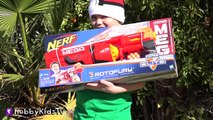 Worlds Biggest PIKACHU Surprise Egg! Nerf BLASTER   Pokeball Chase by HobbyKidsTV