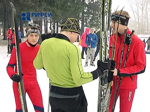 Сюжет Лыжные гонки