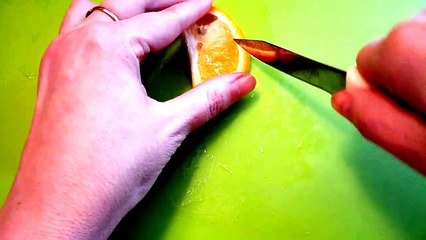 Бабочка из апельсина! Украшения из фруктов! Butterfly of orange! Decoration of fruit!