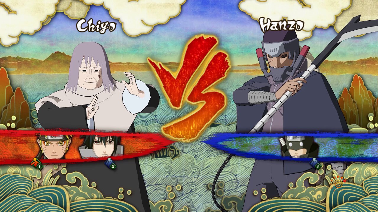 NARUTO SHIPPUDEN Ultimate Ninja STORM 3 Full Burst - Chiyo VS Hanzo