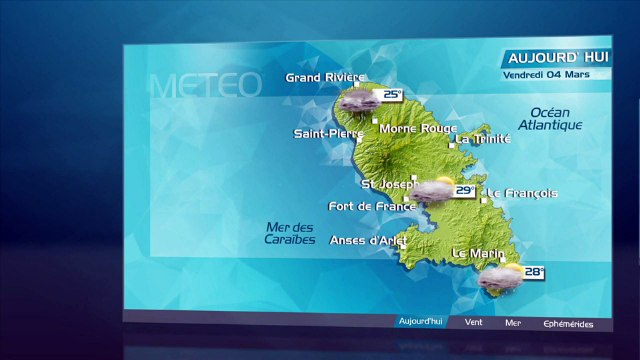 METEO MATIN MARTINIQUE 040316