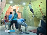 Bouldering- В Петрозаводске стартовал Открытый чемпионат РК по скалолазанию