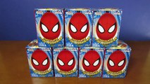7 Ultimate Spider-Man Chocolate Fun Surprise Eggs by Choco Treasure