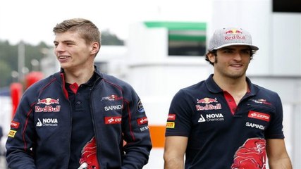 Max Verstappen reta a Carlos Sainz para 2016