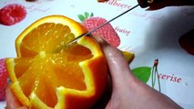 Карвинг апельсина. Украшения из фруктов. Украшения из апельсина! Carving orange