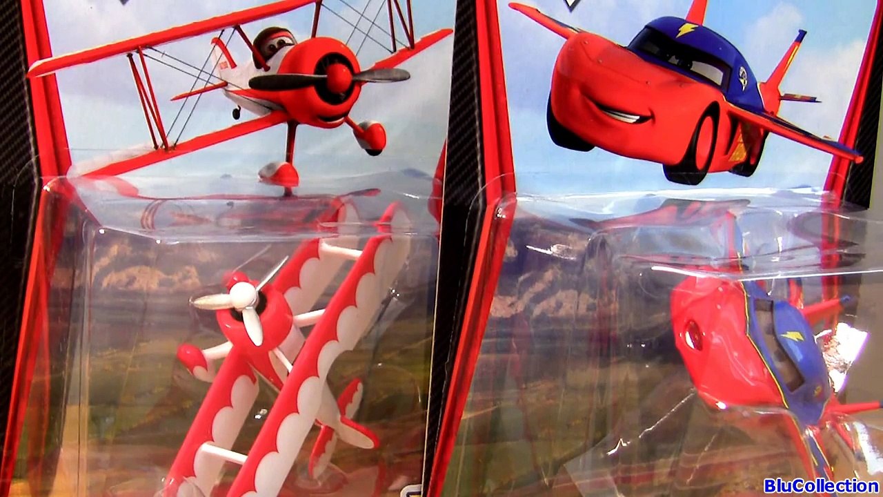 Cars Toon Propwash Junction Biplane Diecast Planes Hawk Lightning Mcqueen Disney Pixar airplane