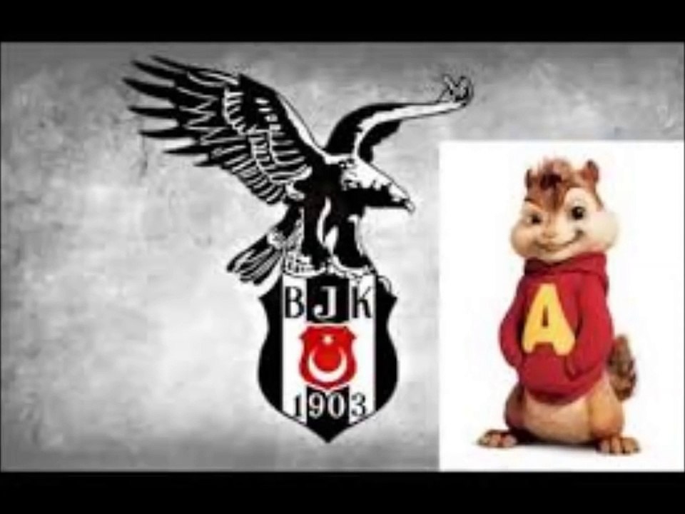 Alvin ve Sincaplar Beşiktaş Marşı Gücüne Güç Katmaya Geldik