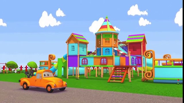 Voiture de police et Tom la dépanneuse | Voitures et camions dessins animés pour les enfants Dessins Animés Pour Enfants