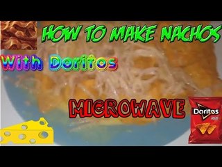 Gaming food #1 "How to cook nachos with doritos in microwave"