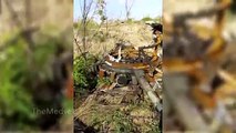 Уничтоженные танки ВСУ под Авдеевкой / Destroyed Ukrainian tanks under Avdeevka