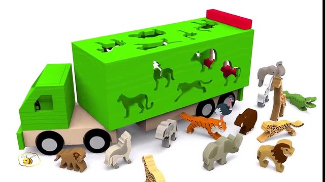 Apprendre les animaux sauvages en français. Vidéos éducatives dessins animés pour bébé. Learn French Dessins Animés Pour Enfants