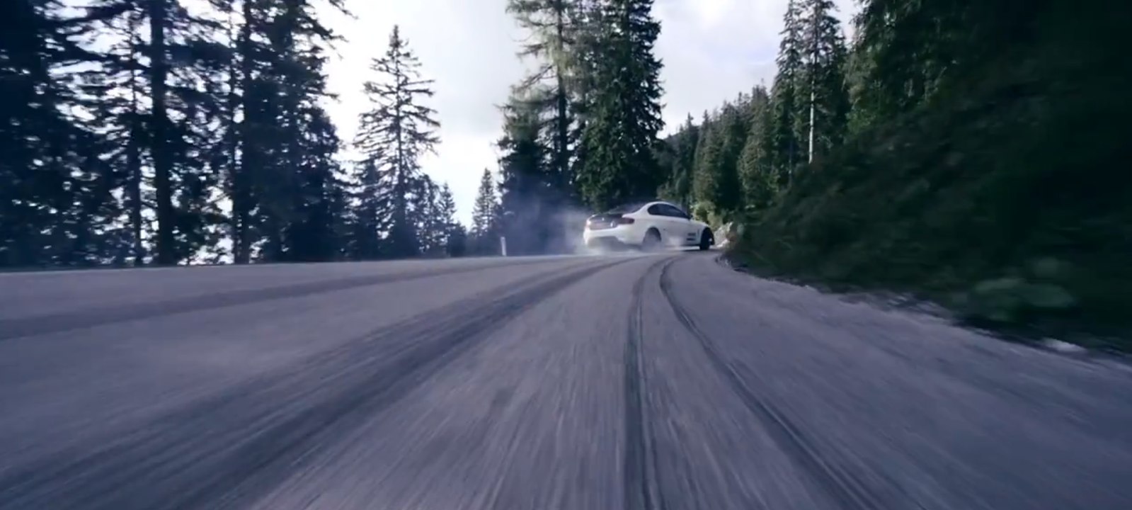 Drift extremo en los Alpes Austriacos