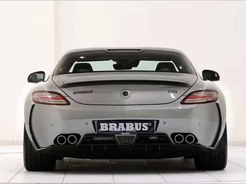 BRABUS SLS 700 BITURBO 0 100 4,1 sec Mercedes Benz SL Class and SLS Class Review