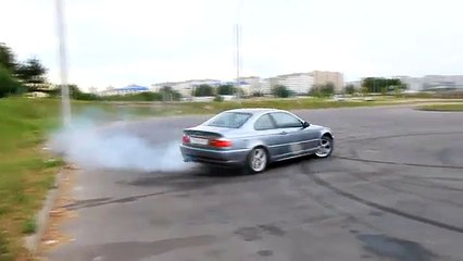 DRIFT BMW e46 325Ci Minsk 2012