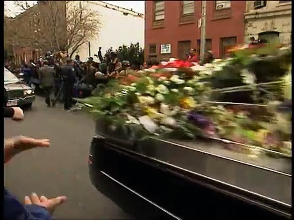 Rare, unique video of The Notorious B.I.G. funeral (1997)