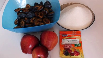 Вкусный сливово-яблочный джем в мультиварке