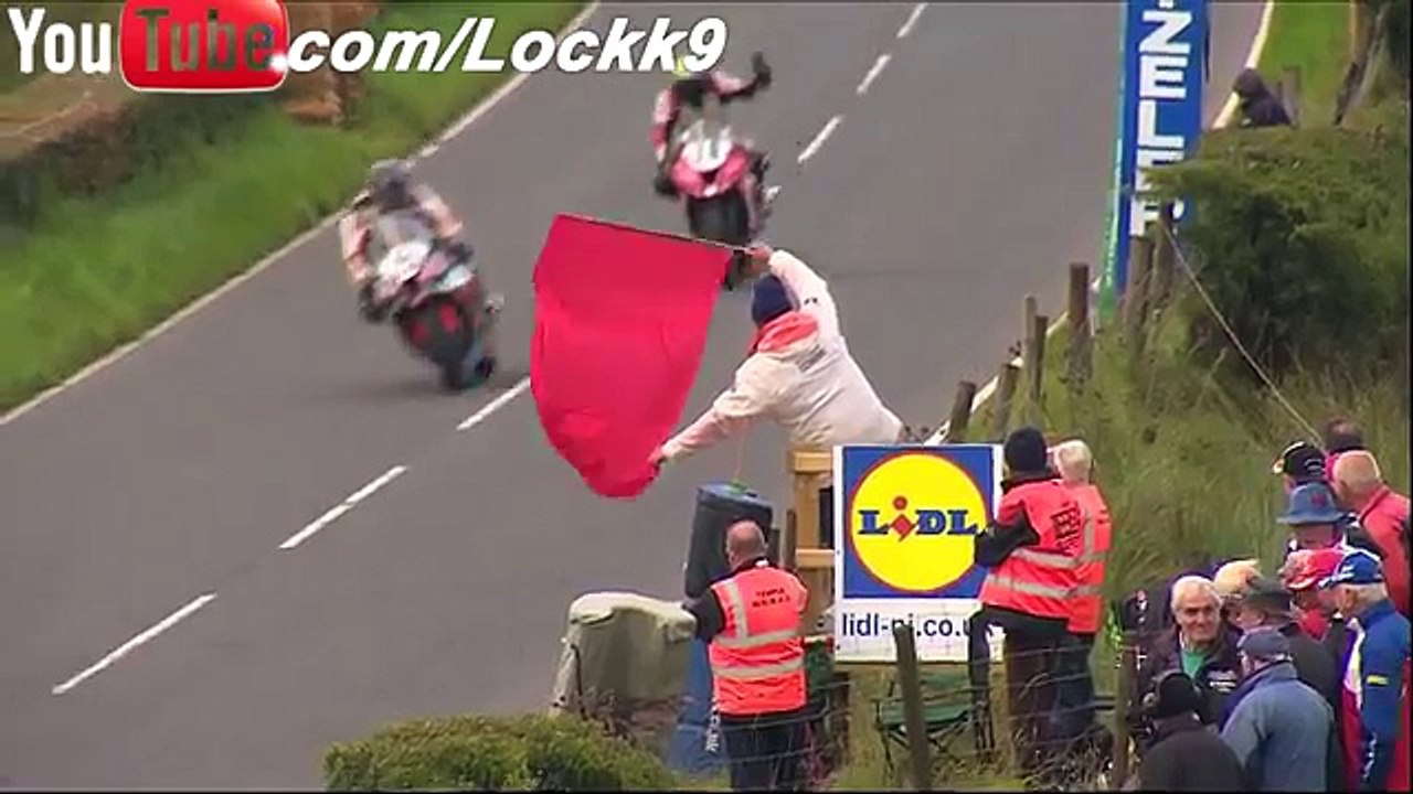 GUY . MARTIN . CRASH . 2015 . ♣ . Ulster GP - Belfast - N.Ireland . ✔ . (Type Race,Isle of Man TT)