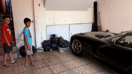 The Black Viper 3D Car 🚗