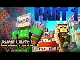 Minecraft Story Mode: Ep 2 Part 1 IM A MURDERER!!!