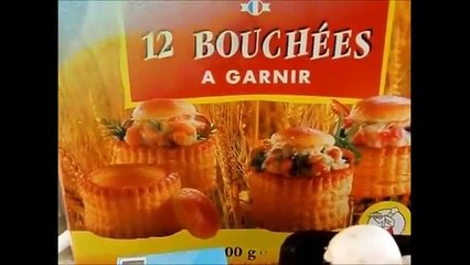 Волованы с курицей