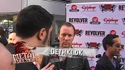 DETHKLOKs Brendon Small Interview at Revolver Golden Gods 2010 on Metal Injection