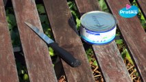 Cómo abrir una lata sin abrelatas